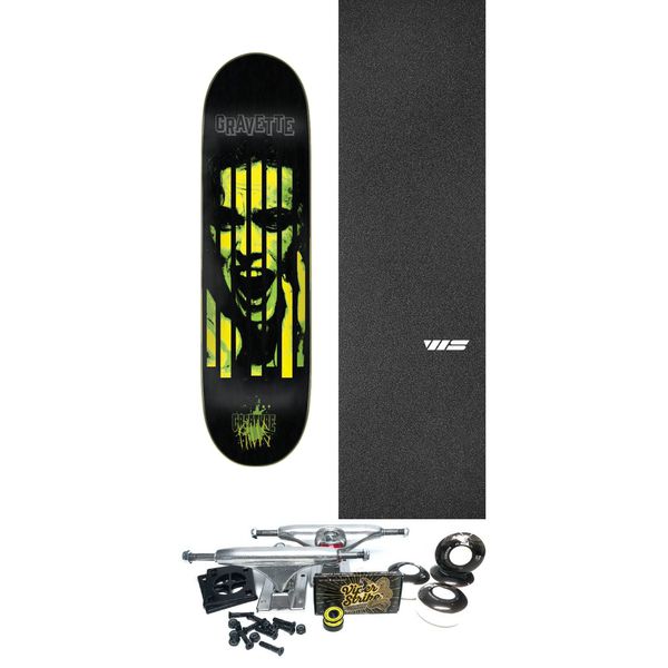 Creature Skateboards David Gravette Scream Kills Skateboard Deck VX - 8.5" x 32.25" - Complete Skateboard Bundle